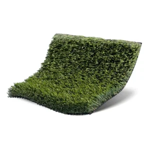 TURF DISTRIBUTORS Eco 72 Deep Green 15 ft. Wide x Cut to Length Artificial Turf