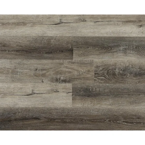 United Weavers of America United Weavers Huron Dark Oak 7.09″ x 48″ Floating Vinyl Plank Flooring (19.12 sq.ft./ctn)