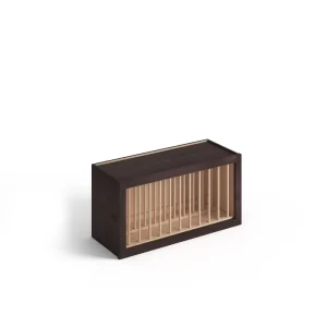 Valleywood Cabinetry 30-in W x 15-in H x 12-in D Rustic Hickory Open Cube Organizer Wall Ready To Assemble Plywood Cabinet (Flat Panel Style) T726917058