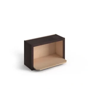 Valleywood Cabinetry 30-in W x 18-in H x 12-in D Rustic Hickory Microwave Wall Ready To Assemble Plywood Cabinet (Flat Panel Style)