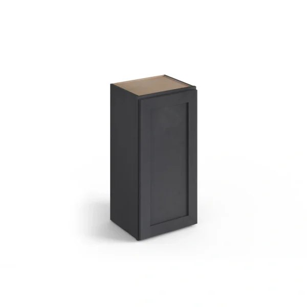 Valleywood Cabinetry 9-in W x 30-in H x 12-in D Ideal Gray Birch Wall Ready To Assemble Plywood Cabinet (Flat Panel Shaker Door Style)