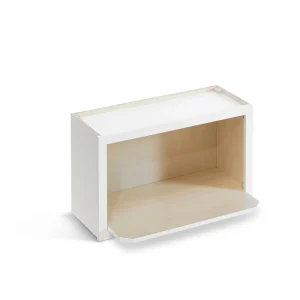 Valleywood Cabinetry Pure White 30-in W x 18-in H x 12-in D Pure White Birch Microwave Wall Ready To Assemble Plywood Cabinet (Flat Panel Style)