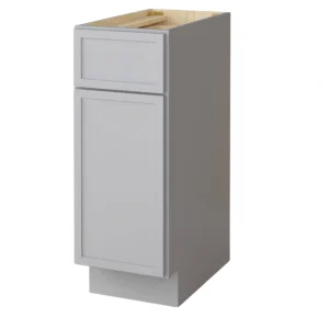 Vanity Art 12 in. W x 21 in. D x 32.5 in. H 1-Drawer Bath Vanity Cabinet Only in Gray T726948249