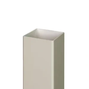 Veranda 5 in. x 5 in. x 8 ft. Tan Wicker Vinyl Fence Post