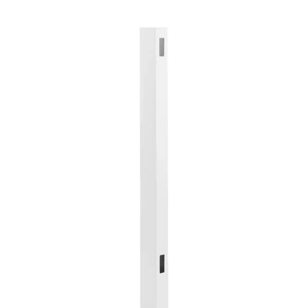 Veranda 5 in. x 5 in. x 9 ft. White Vinyl Pro Fence End Post