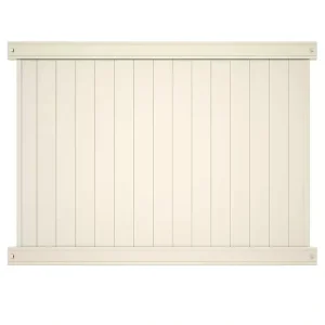 Veranda Pro-Series 6 ft. H x 8 ft. W Tan Vinyl Woodbridge Privacy Fence Panel