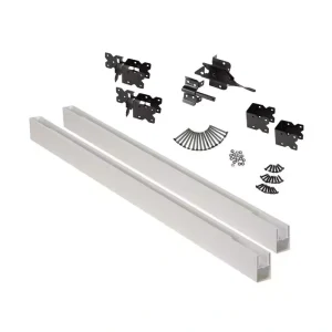 Veranda White Vinyl Fence Gate Kit