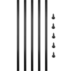 VEVOR 51 Pack Classic Composite Series 0.75-in x 0.75-in x 3-ft Aluminum Alloy Deck Post