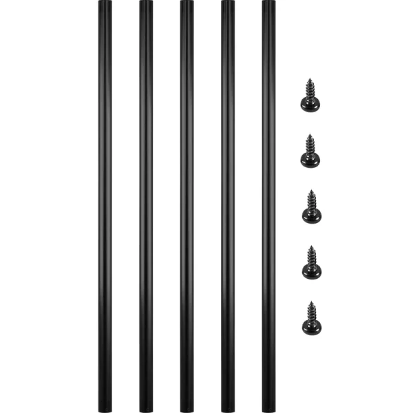 VEVOR 51 Pack Classic Composite Series 0.75-in x 0.75-in x 3-ft Aluminum Alloy Deck Post