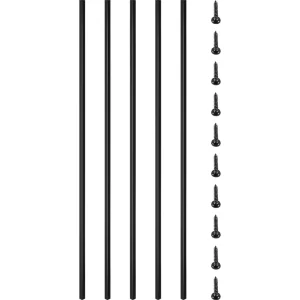 VEVOR Classic Composite Series 0.5-in x 0.5-in x 4-ft Iron Deck Post T726915344