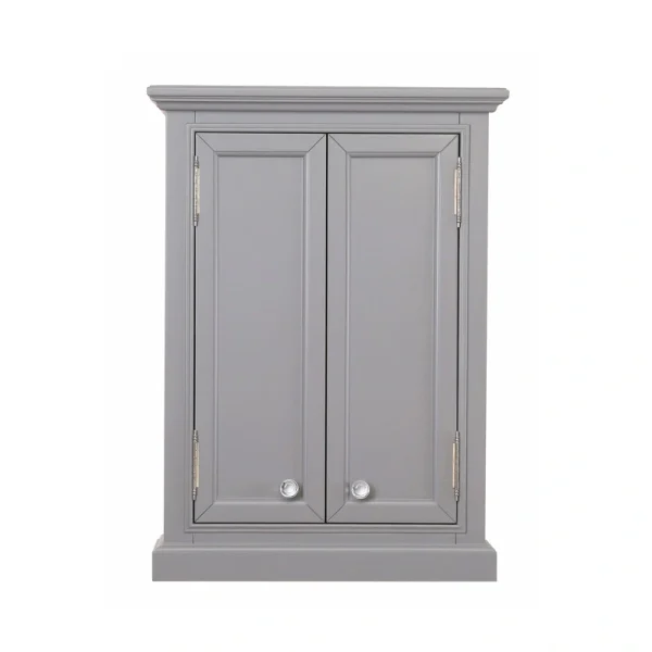 Water Creation Derby 24-in x 33-in x 8-in Grey Bathroom Wall Cabinet