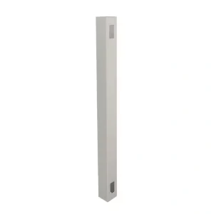 Weatherables 5 in. x 5 in. x 11.6 ft. Tan Vinyl Fence End Post