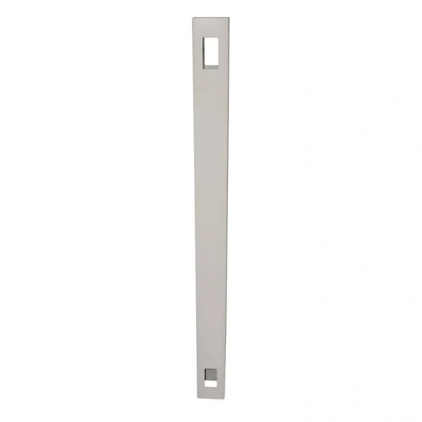 Weatherables 5 in. x 5 in. x 8 ft. Tan Vinyl Fence Line Post