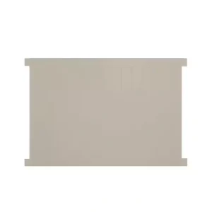 Weatherables Savannah 5 ft. H x 8 ft. W Khaki Vinyl Privacy Fence Panel Kit