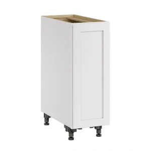Whalen CLICK-IT Enfield 12-in W x 34.5-in H x 24-in D Classic White Birch Base Ready To Assemble Plywood Cabinet (Raised Panel Shaker Door Style)