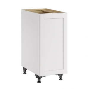 Whalen CLICK-IT Enfield 15-in W x 34.5-in H x 24-in D Classic White Birch Base Ready To Assemble Plywood Cabinet (Raised Panel Shaker Door Style)