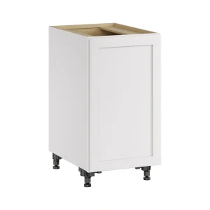 Whalen CLICK-IT Enfield 18-in W x 34.5-in H x 24-in D Classic White Birch Base Ready To Assemble Plywood Cabinet (Raised Panel Shaker Door Style)