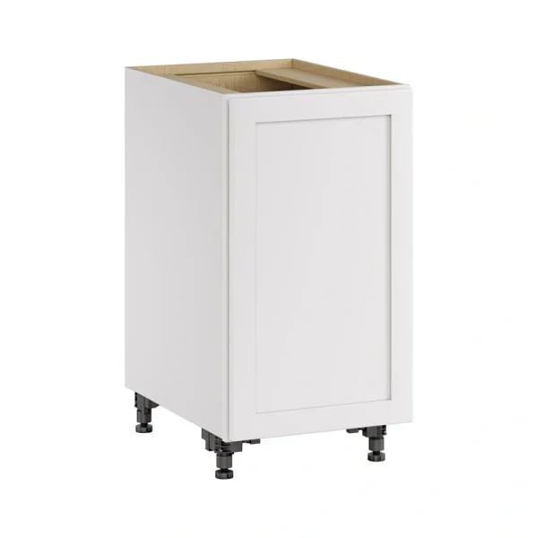 Whalen CLICK-IT Enfield 18-in W x 34.5-in H x 24-in D Classic White Birch Base Ready To Assemble Plywood Cabinet (Raised Panel Shaker Door Style)