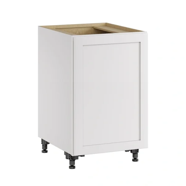 Whalen CLICK-IT Enfield 21-in W x 34.5-in H x 24-in D Classic White Birch Base Ready To Assemble Plywood Cabinet (Raised Panel Shaker Door Style)