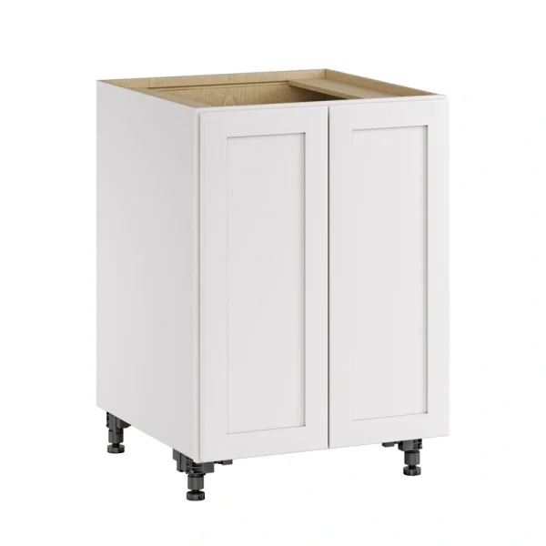 Whalen CLICK-IT Enfield 24-in W x 34.5-in H x 24-in D Classic White Birch Base Ready To Assemble Plywood Cabinet (Raised Panel Shaker Door Style)