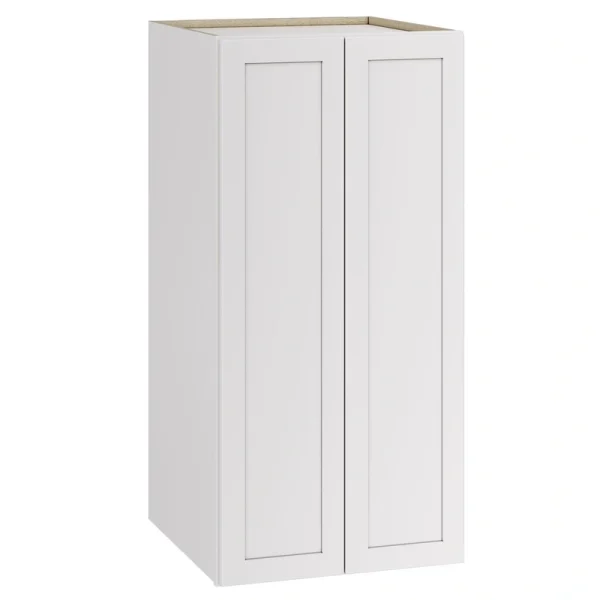 Whalen CLICK-IT Enfield 24-in W x 49.5-in H x 24-in D Classic White Birch Pantry Ready To Assemble Plywood Cabinet (Raised Panel Shaker Door Style)
