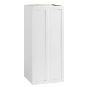 Whalen CLICK-IT Enfield 24-in W x 55.5-in H x 24-in D Classic White Birch Pantry Ready To Assemble Plywood Cabinet (Raised Panel Shaker Door Style)