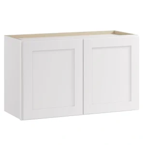 Whalen CLICK-IT Enfield 30-in W x 18-in H x 12-in D Classic White Birch Wall Ready To Assemble Plywood Cabinet (Raised Panel Shaker Door Style)