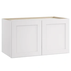 Whalen CLICK-IT Enfield 30-in W x 18-in H x 24-in D Classic White Birch Wall Ready To Assemble Plywood Cabinet (Raised Panel Shaker Door Style)