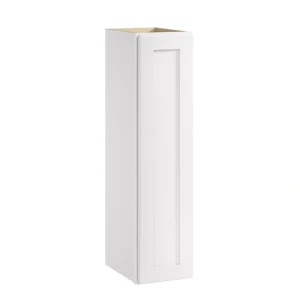 Whalen CLICK-IT Enfield 9-in W x 36-in H x 12-in D Classic White Birch Wall Ready To Assemble Plywood Cabinet (Raised Panel Shaker Door Style)