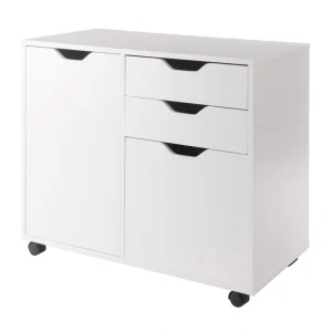 Winsome Wood Halifax White 2-Drawer 30.71-in File Cabinet