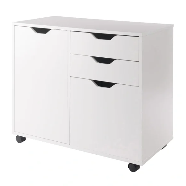 Winsome Wood Halifax White 2-Drawer 30.71-in File Cabinet