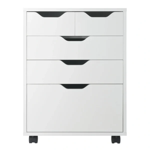 Winsome Wood Halifax White 4-Drawer 19.21-in File Cabinet