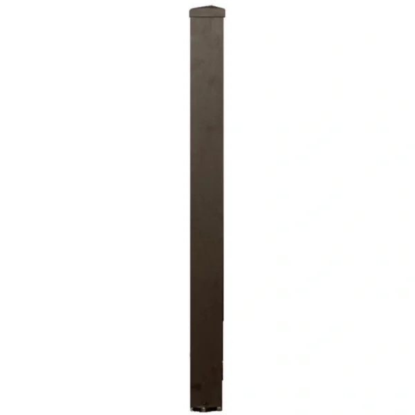 Wolf Handrail 3-in x 3-in x 3-ft Bronze Deck Post