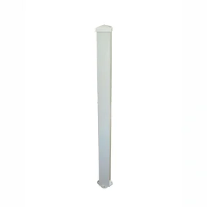 Wolf Handrail 3-in x 3-in x 3-ft White Deck Post
