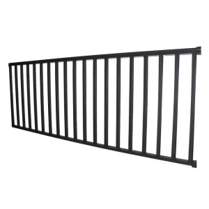 Wolf Handrail 6-ft x 36-in Deep Bronze Aluminum Deck Rail Kit