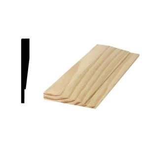 Woodgrain Millwork 11/16 in. x 4-1/2 in. x 81-11/16 in. Finger-Jointed Split Jamb Extender B Side Member