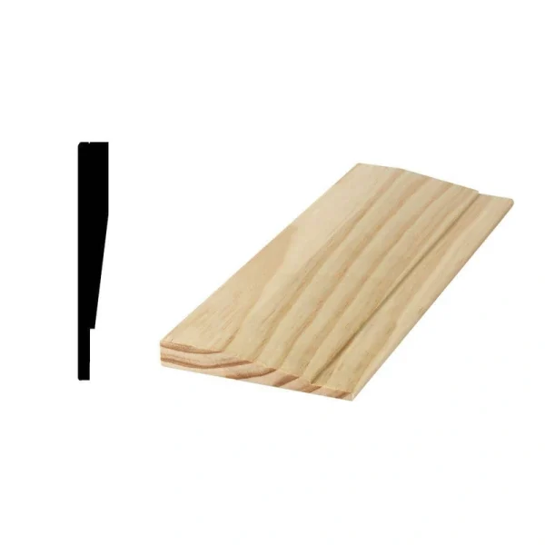 Woodgrain Millwork 11/16 in. x 4-1/2 in. x 81-11/16 in. Finger-Jointed Split Jamb Extender B Side Member