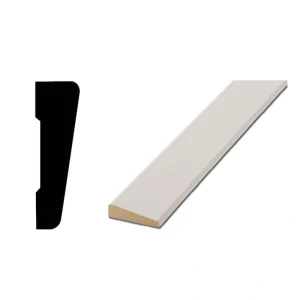 Woodgrain Millwork WM 324 19/32 in. X 2-1/4 in. x 84 in. Primed MDF Door and Window Casing
