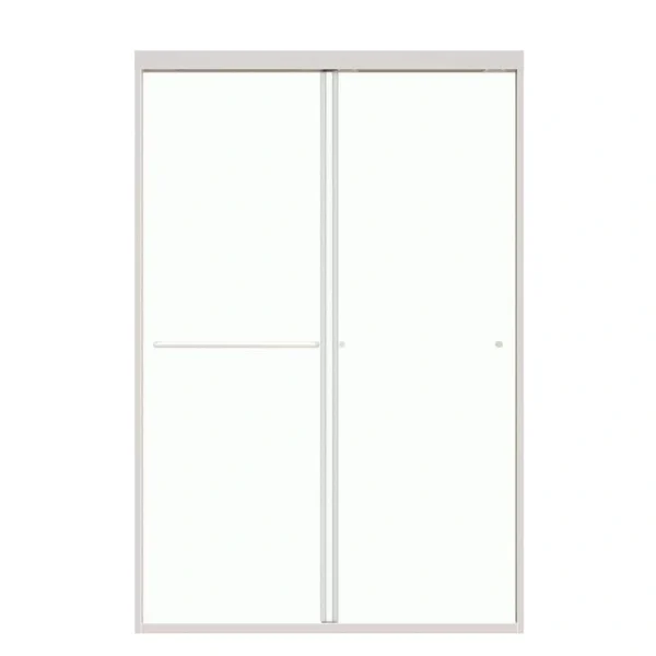 Wynnt 56-60 in. W x 70 in. H Framed Sliding Shower Door in Chrome with 1/4 in. (6 mm) Tempered Clear Glass Shower Door