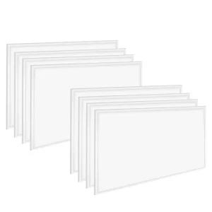 WYZM 2 ft. x 4 ft. 7800 Lumens Integrated LED Panel Light 5000K LED Flat Panel Light for Office (20-Pack)