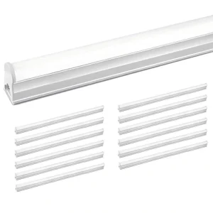 WYZM 4 ft. 80-Watt Equivalent LED T5 Shop Light 5000K ETL Listed, Linkable,2200 Lumens,LED Shop Light(12-Pack)