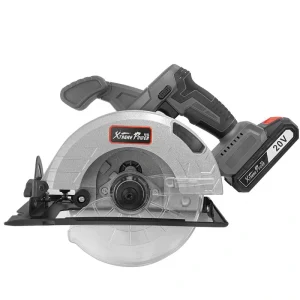XtremepowerUS 20-Volt Max Cordless Circular Saw Brushless 6.5 in. Lithium Battery with Charger and Bag
