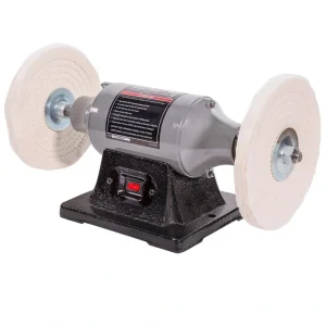 XtremepowerUS 8 in. 3/4 HP Electric Heavy-Duty Buffer Bench Top Polisher Grinder